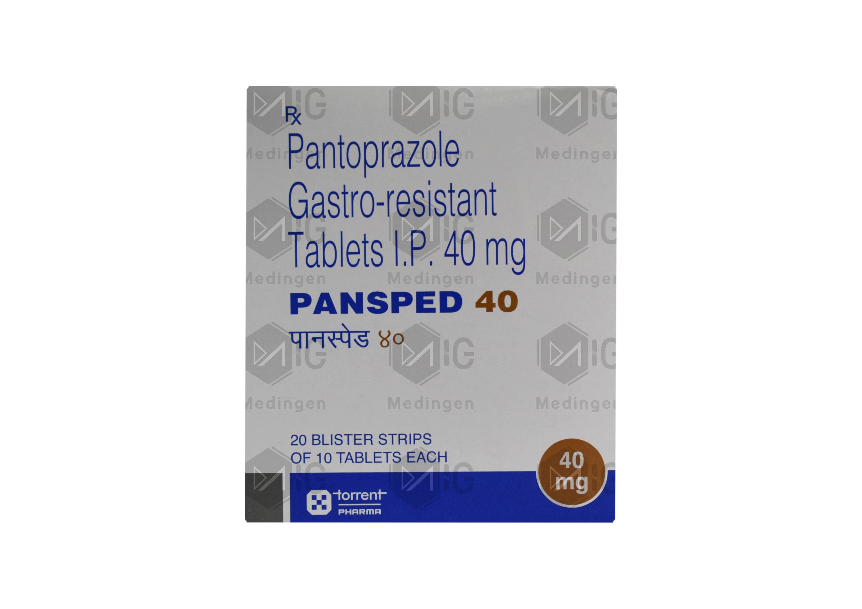 PANSPED 40MG